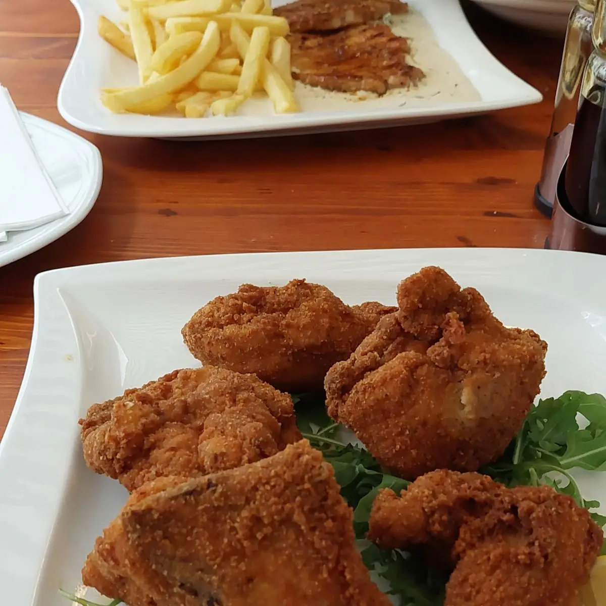 Steirisches Backhendl Mit Kartoffelsalat