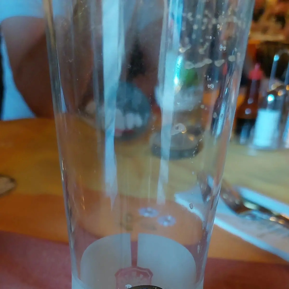 Leeres Bier