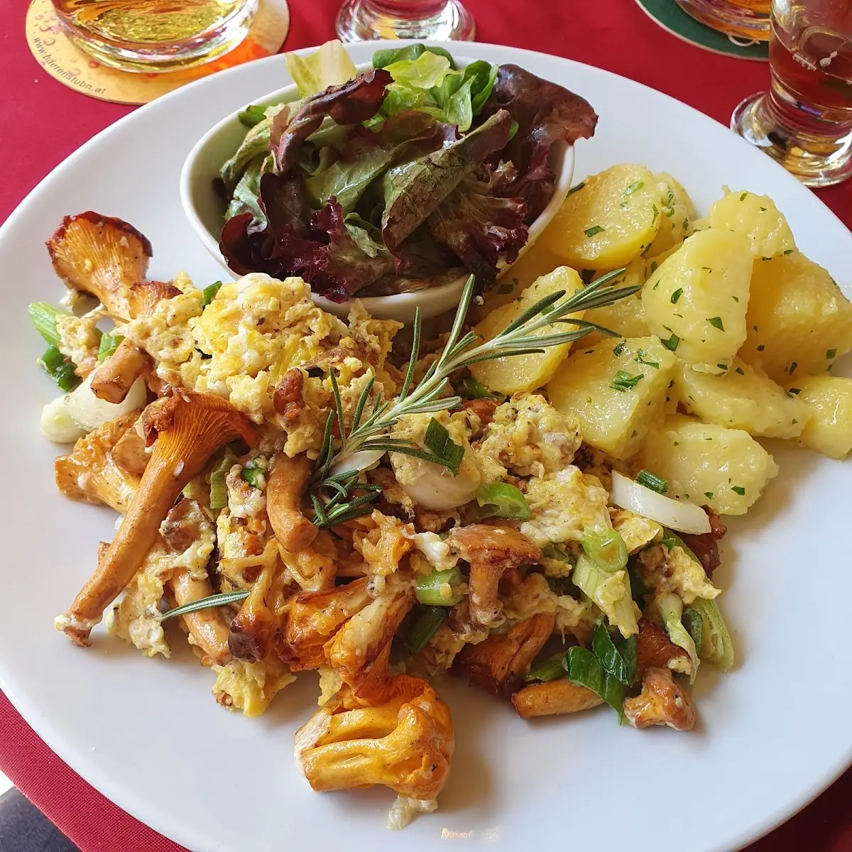 Eierschwammerl-gericht