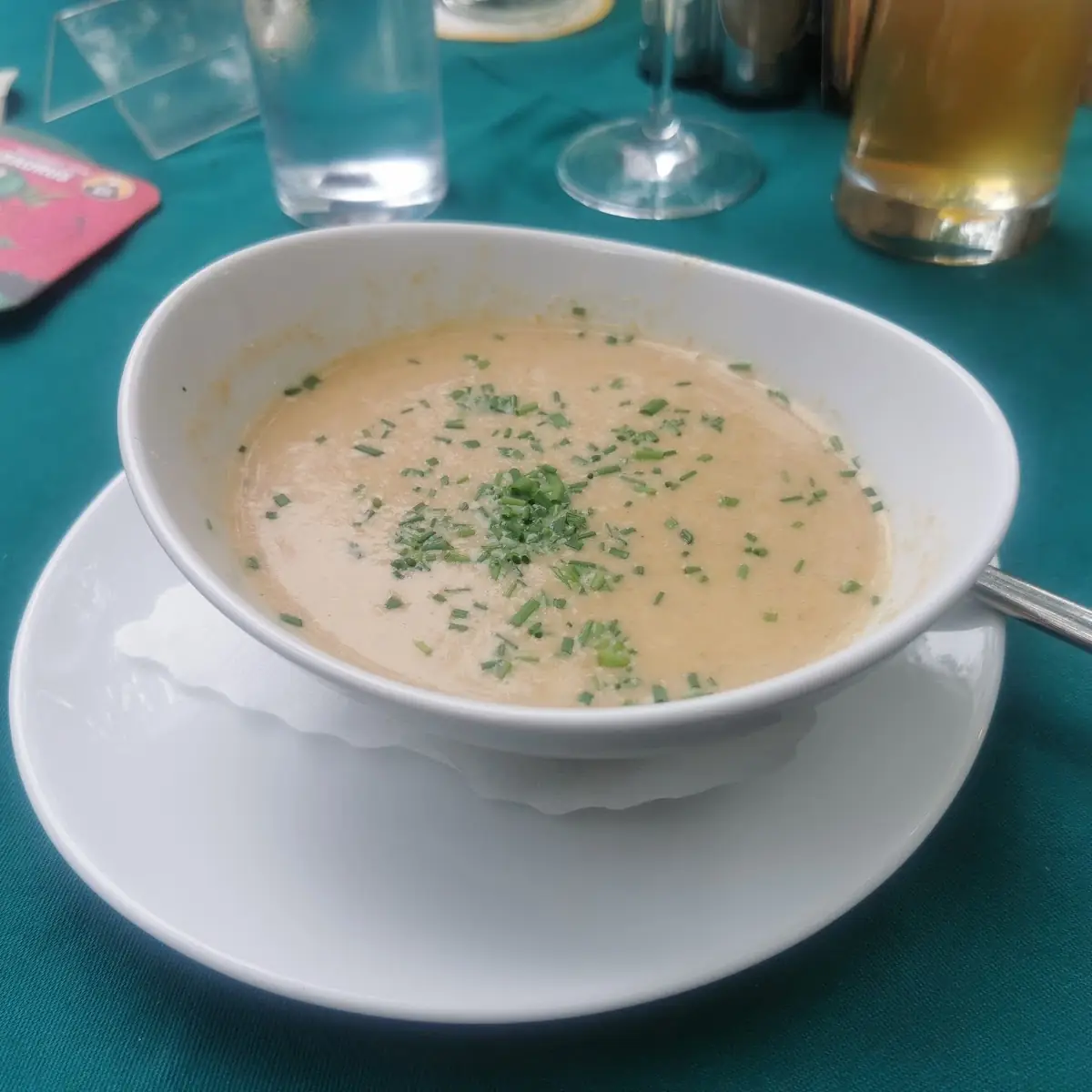 Knoblauchcremesuppe