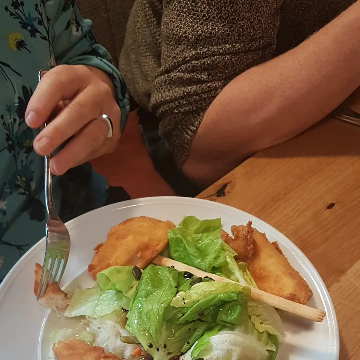 Backhendlstreifen