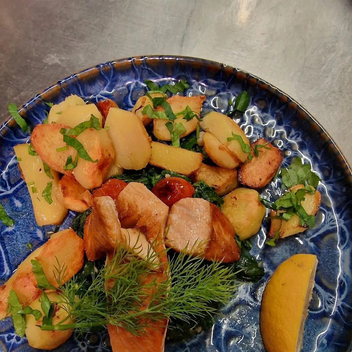 Filetto Di Salmone Alla Griglia