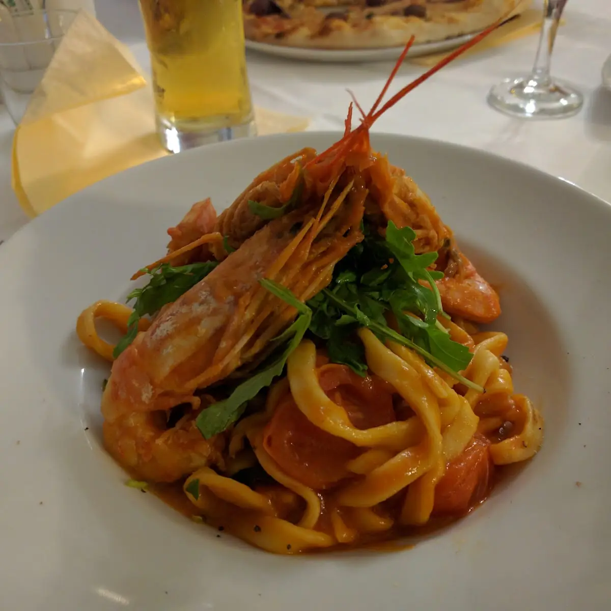 Linguine Con Gamberetti