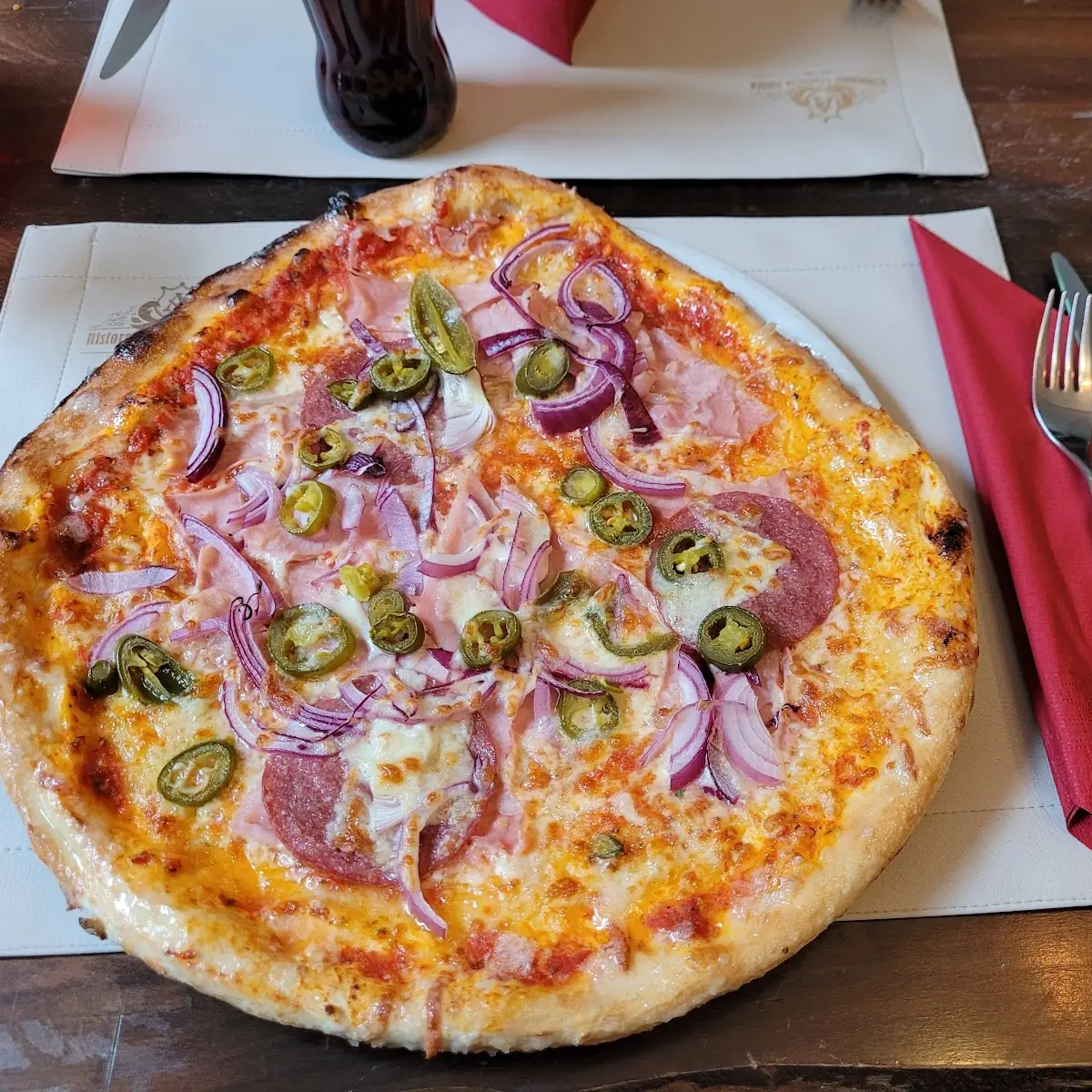 Pizza Salami Mais