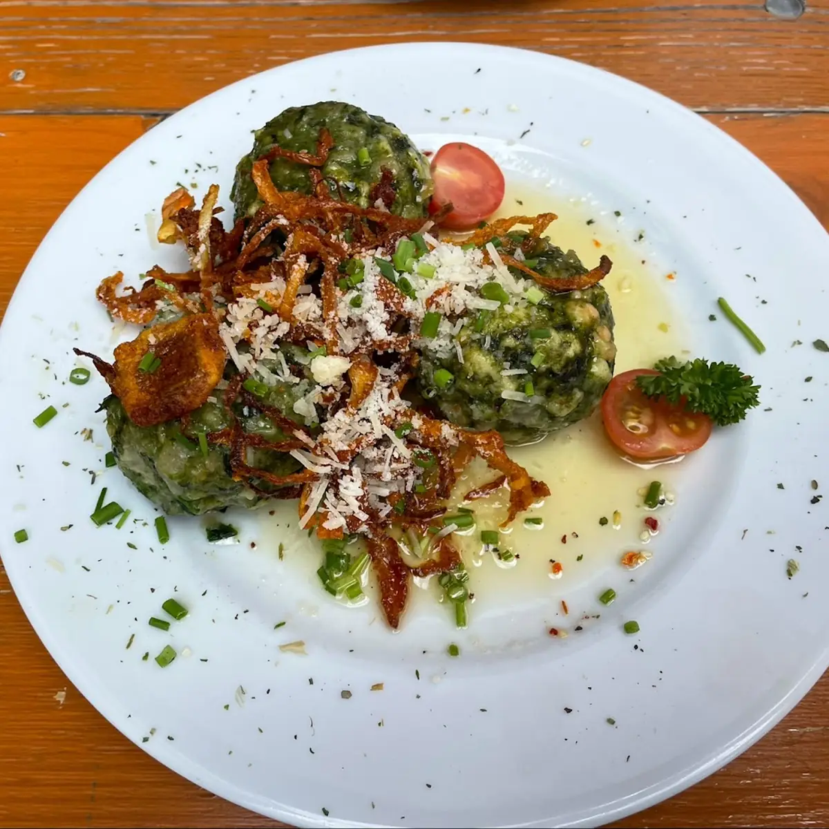 Spinatknödel