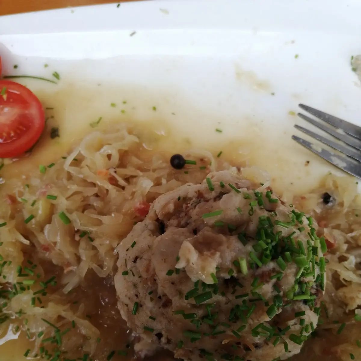 Tiroler Speckknödel Mit Sauerkraut
