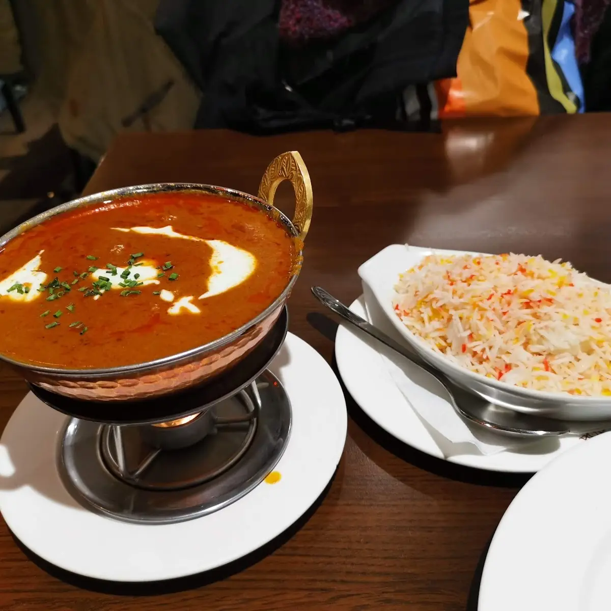 Butter Chicken and Rice