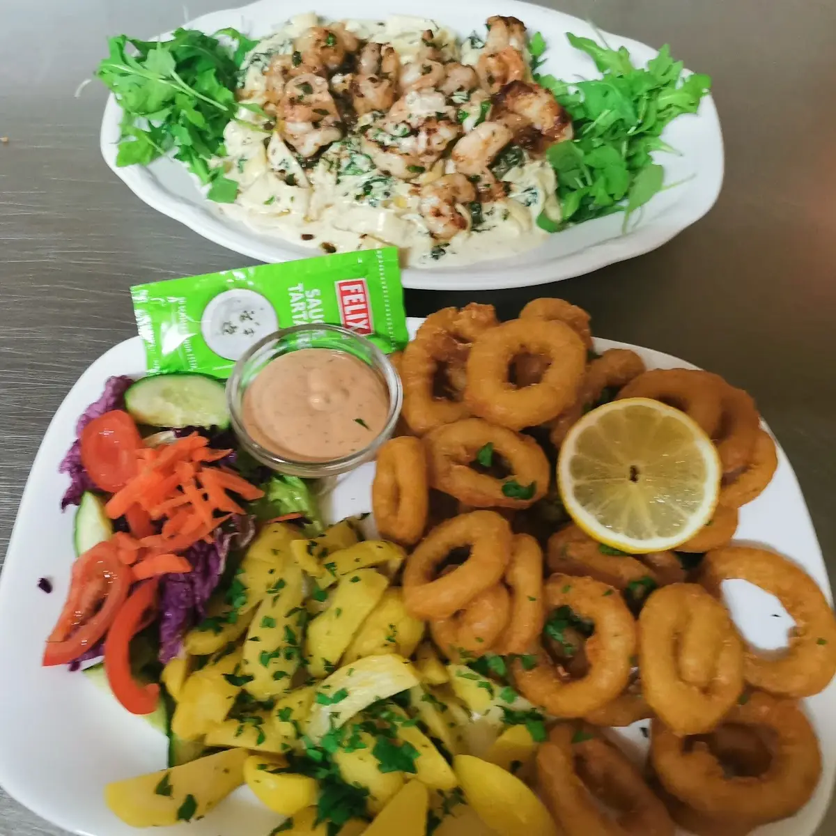 Calamari Gebacken