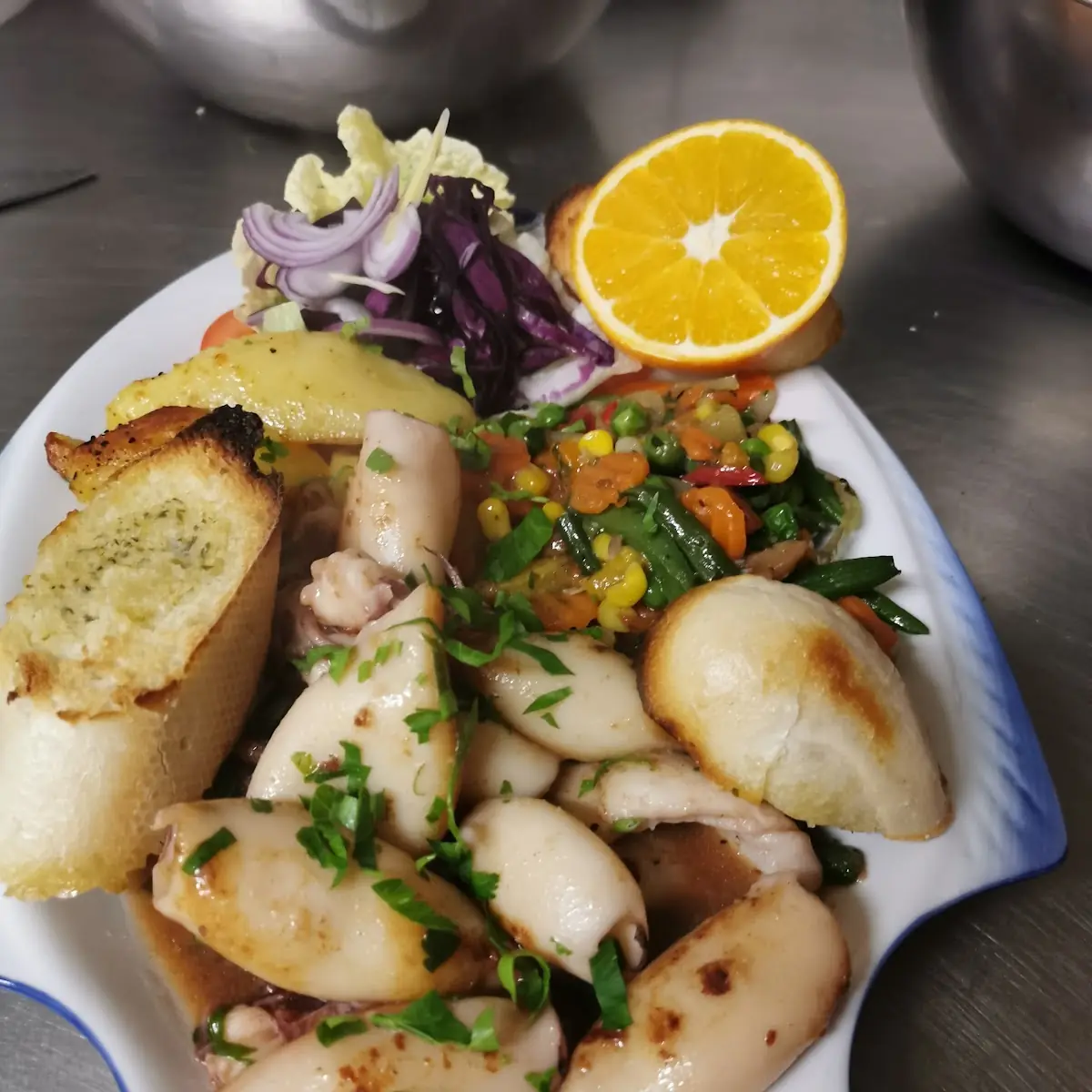 Calamari Gegrillte
