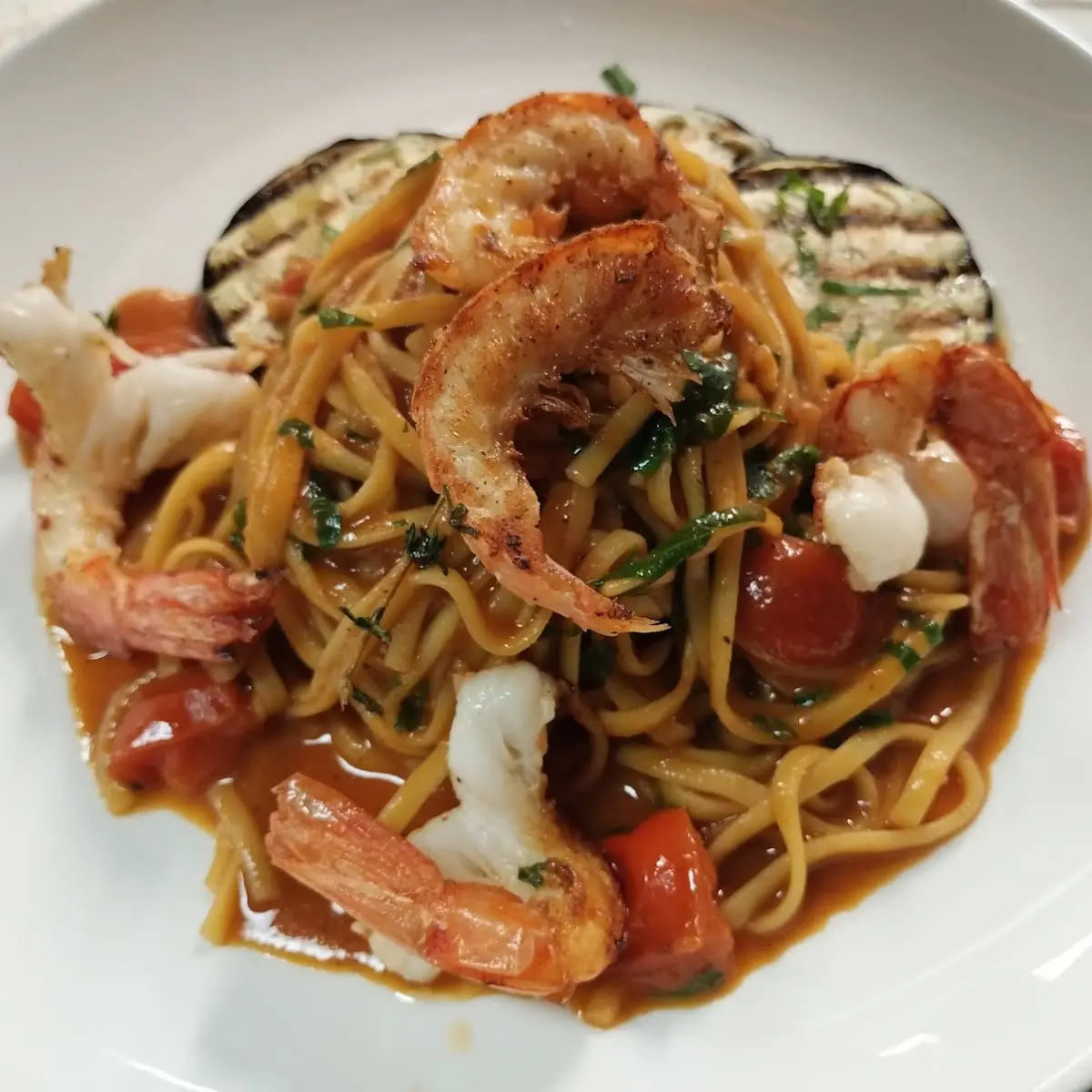 Tagliolini Fatti In Casa Ai Crostacei
