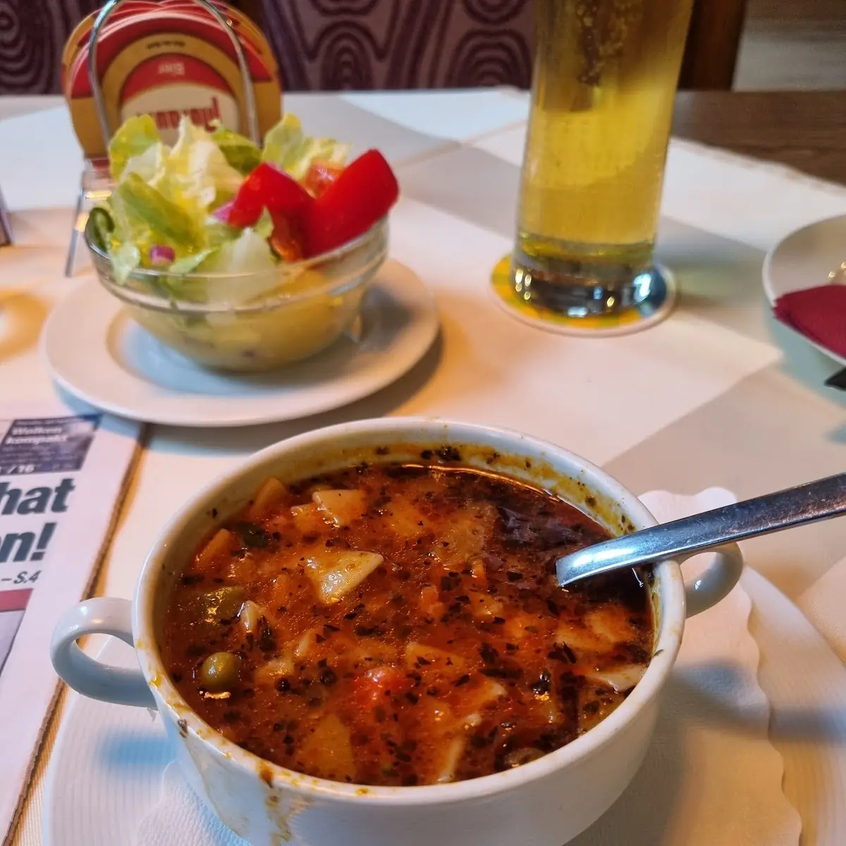 Gemüsesuppe