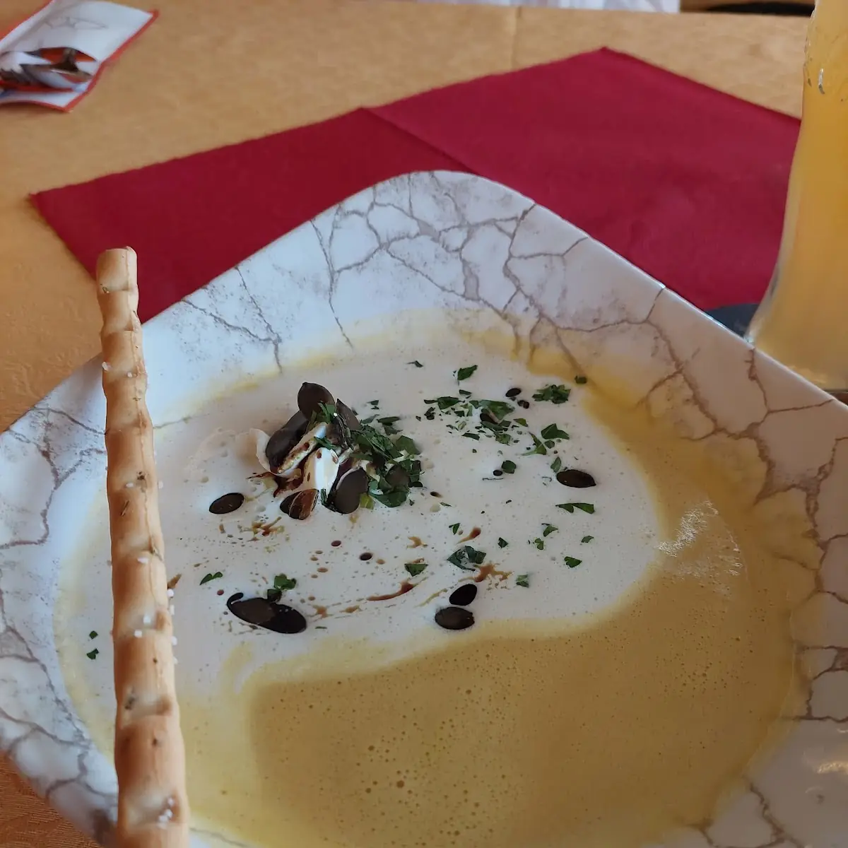 Kürbischremsuppe