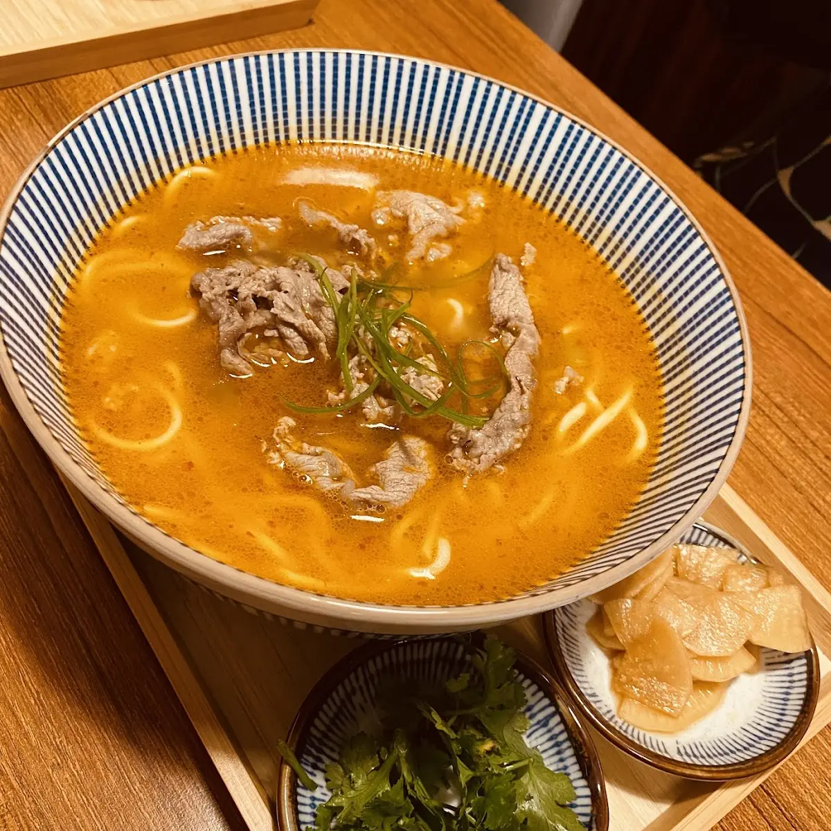 Sauerkraut Beef Rice Noodle Soup