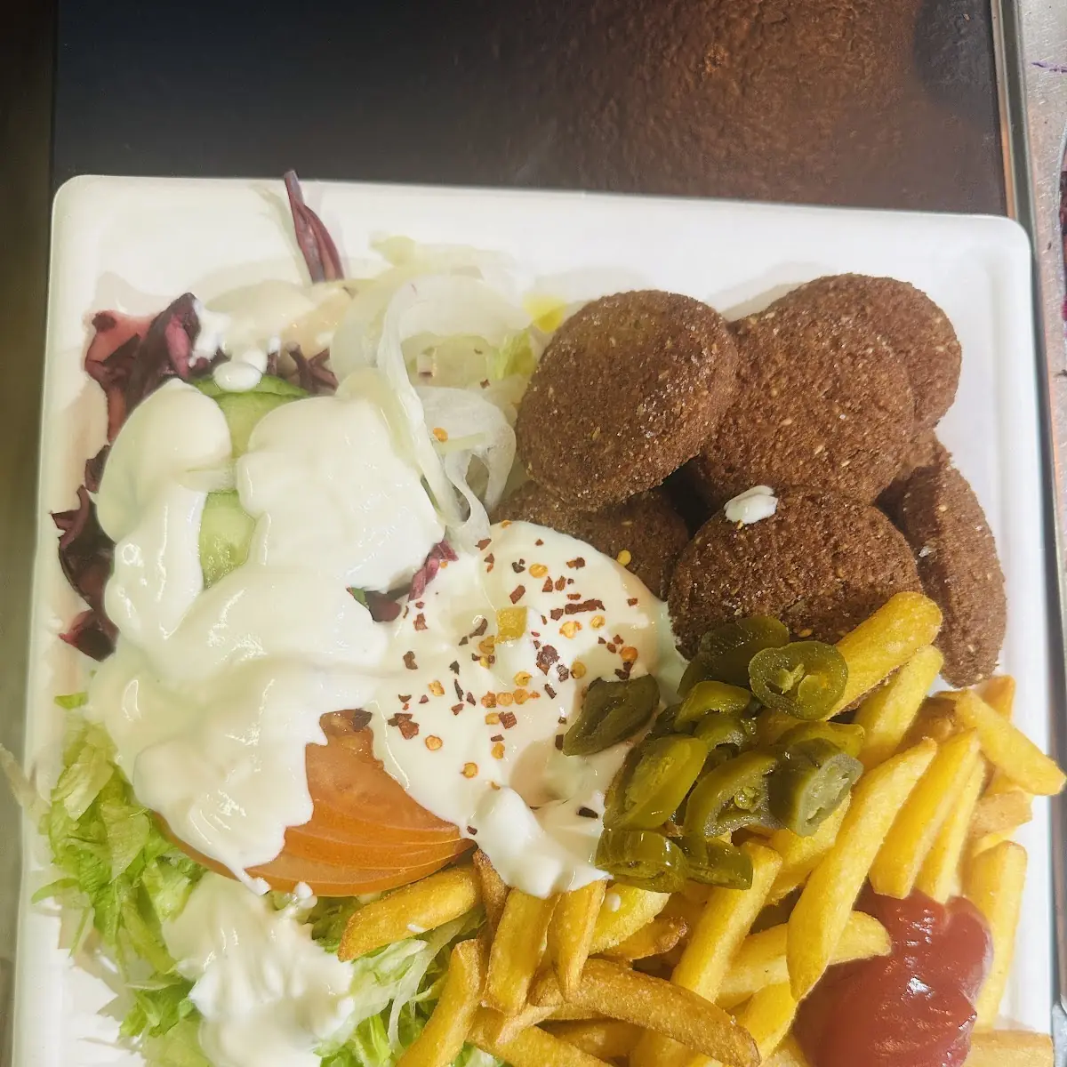 Falafel Kebab