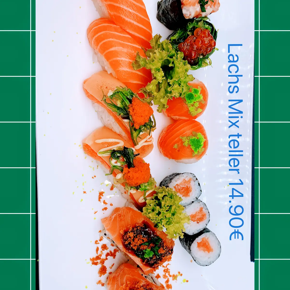 Chili Salmon Roll 8 Stück