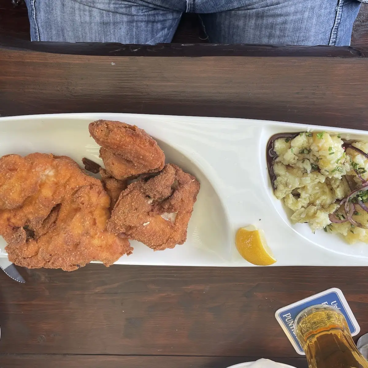 Backhendl Mit Kartoffelsalat