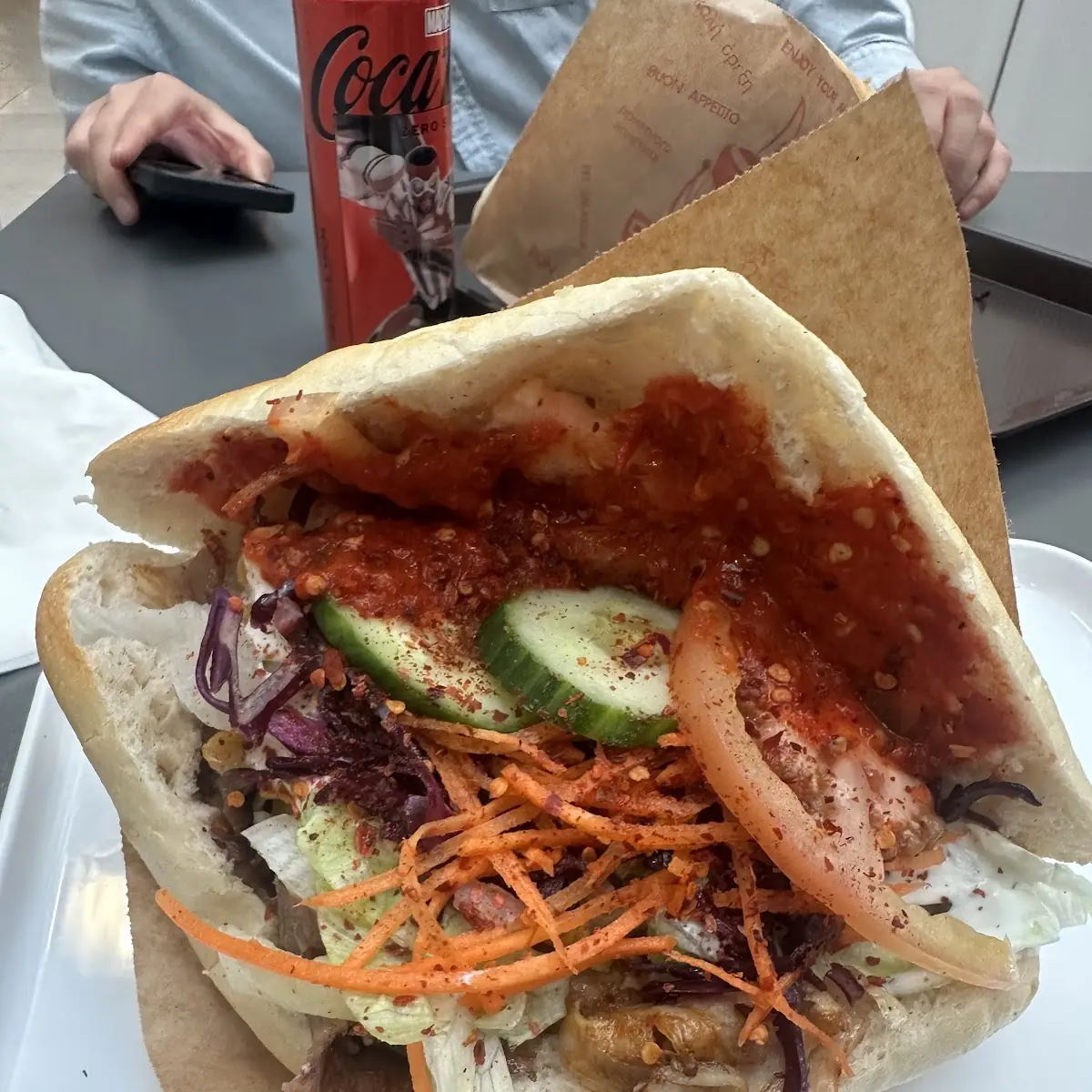 Hühner Kebab Dürüm