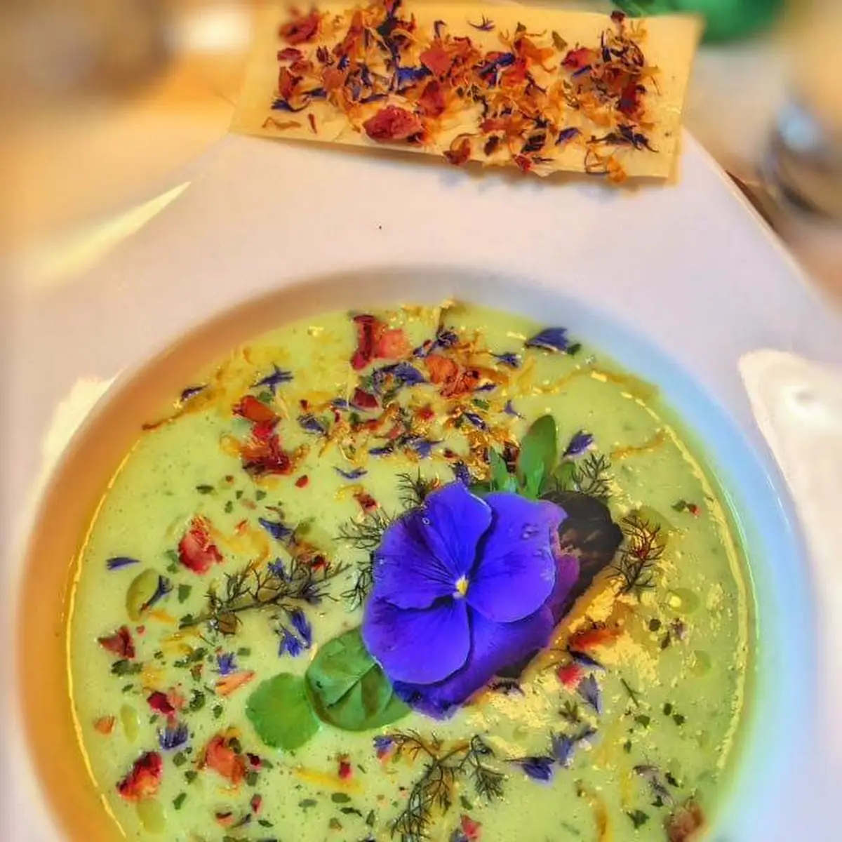 Frühlingskräutersuppe