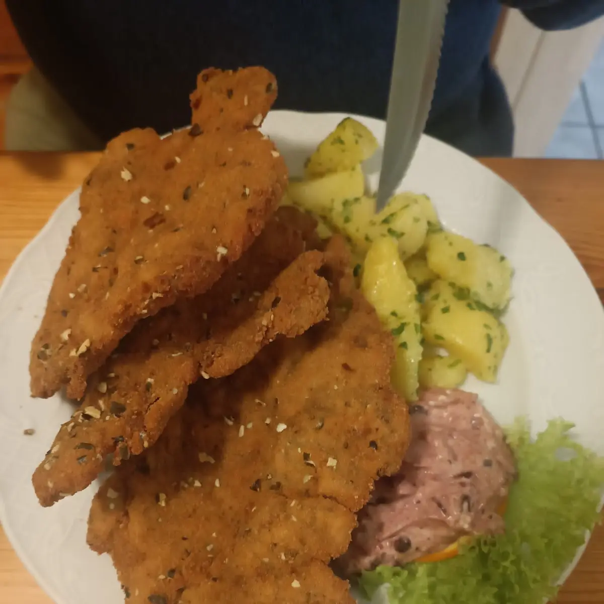 Hirschschnitzel