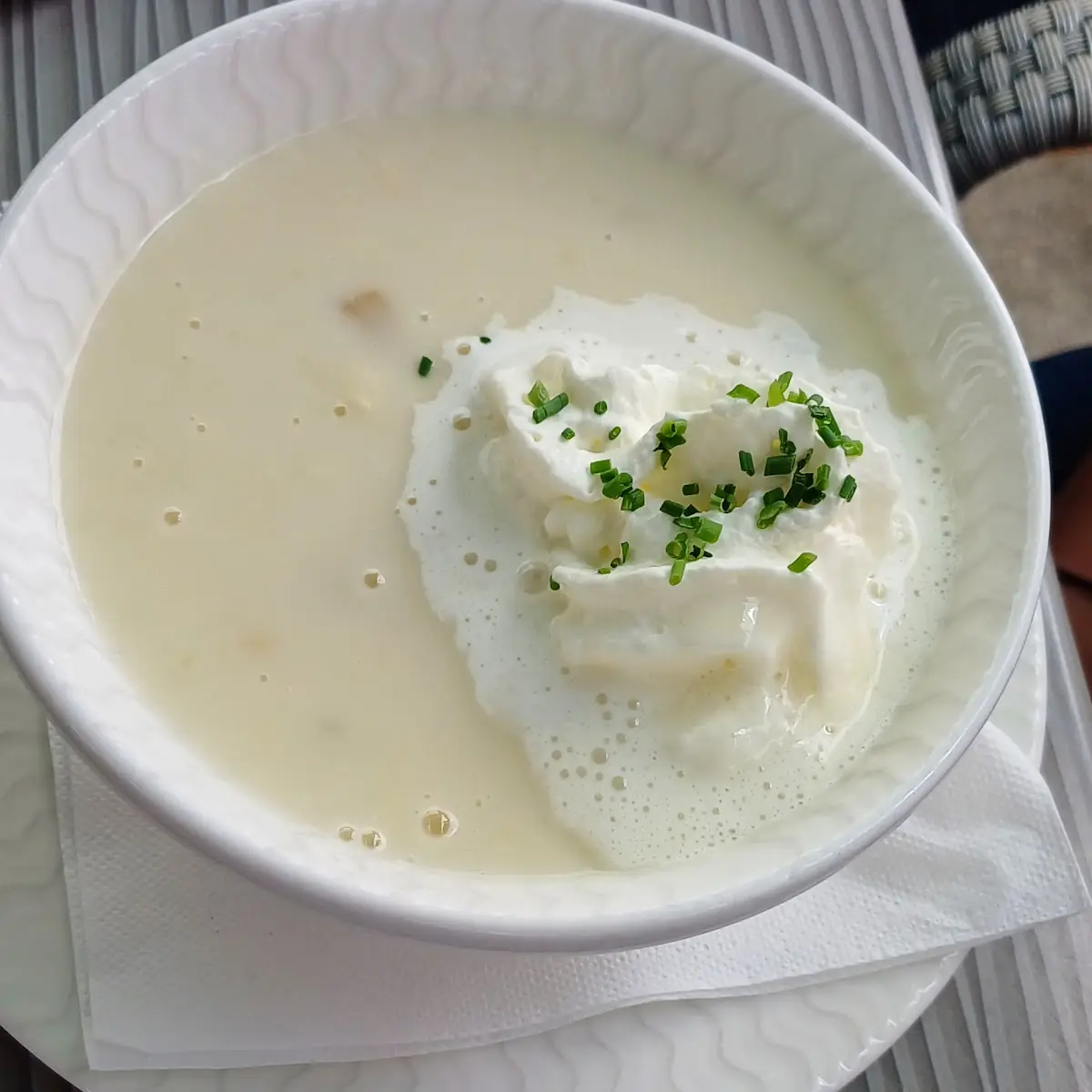 Spargelsuppe
