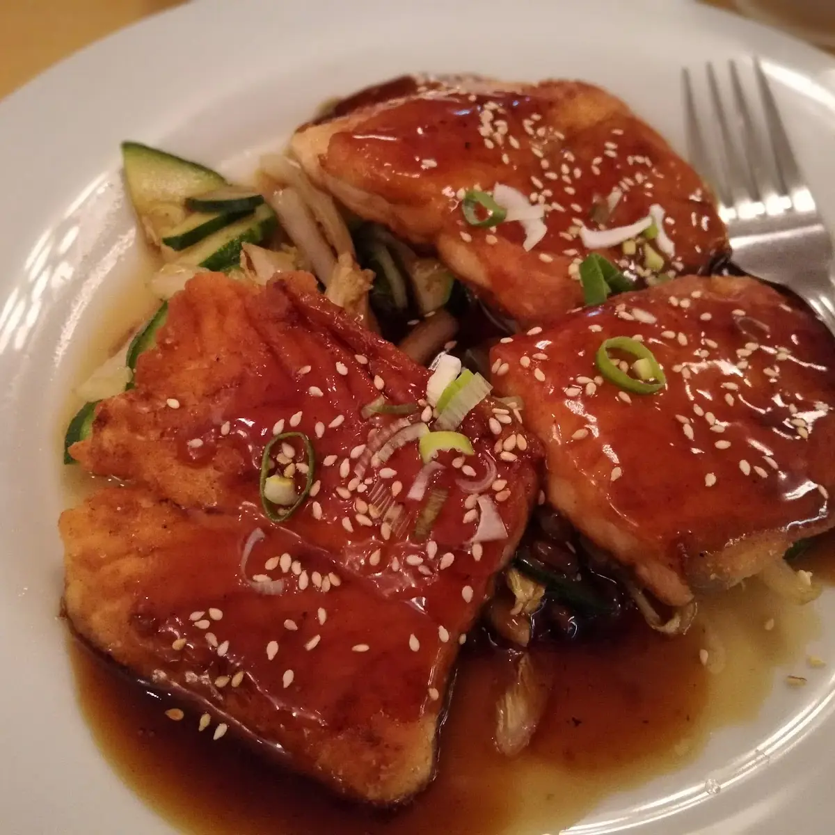 34- Lachs Teriyaki