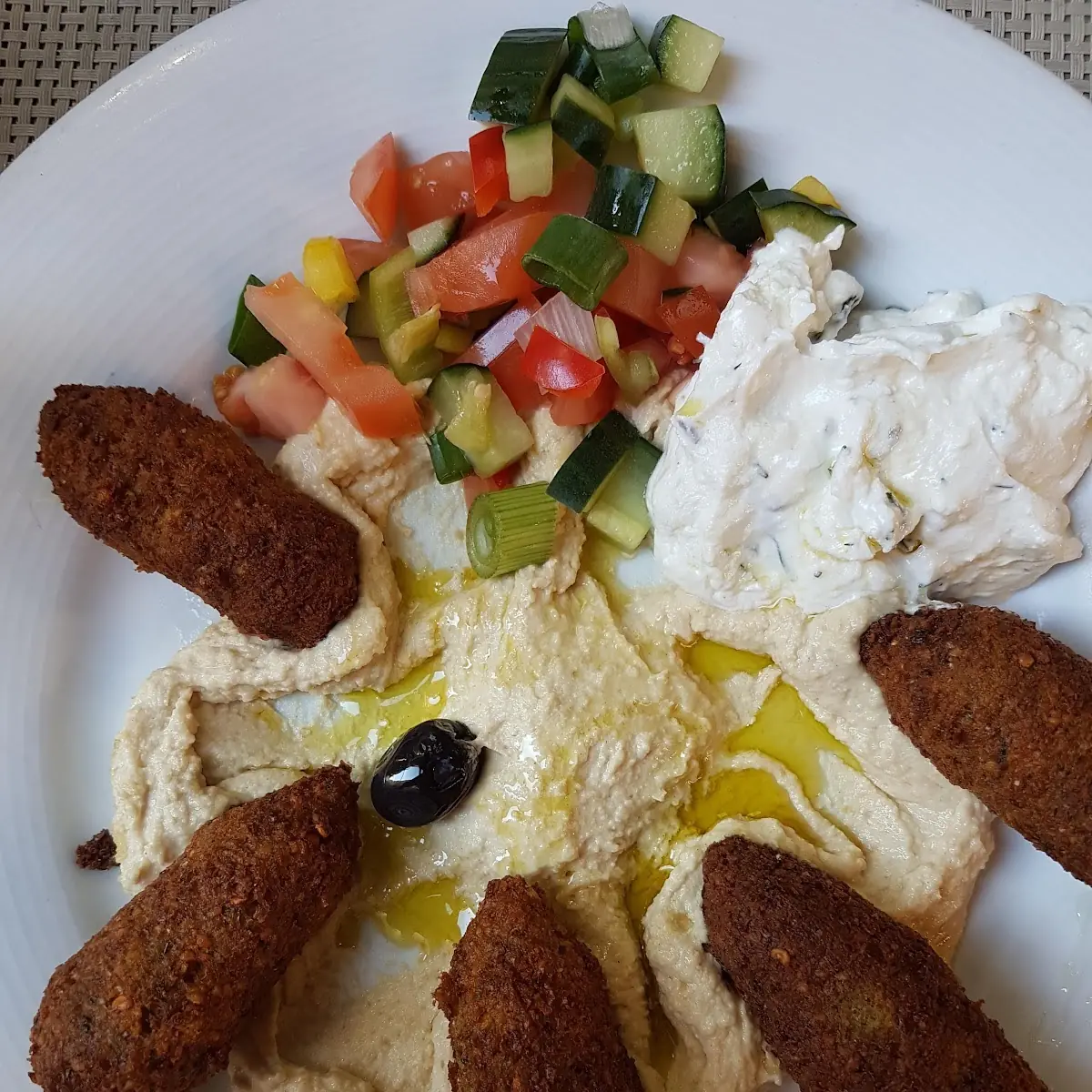 Falafel Teller
