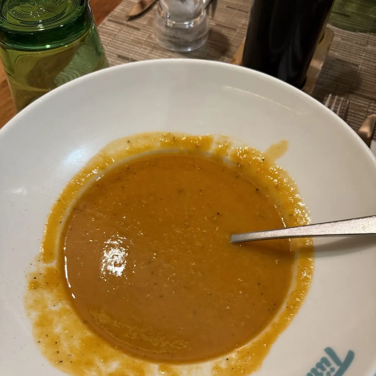 Linsencremesuppe