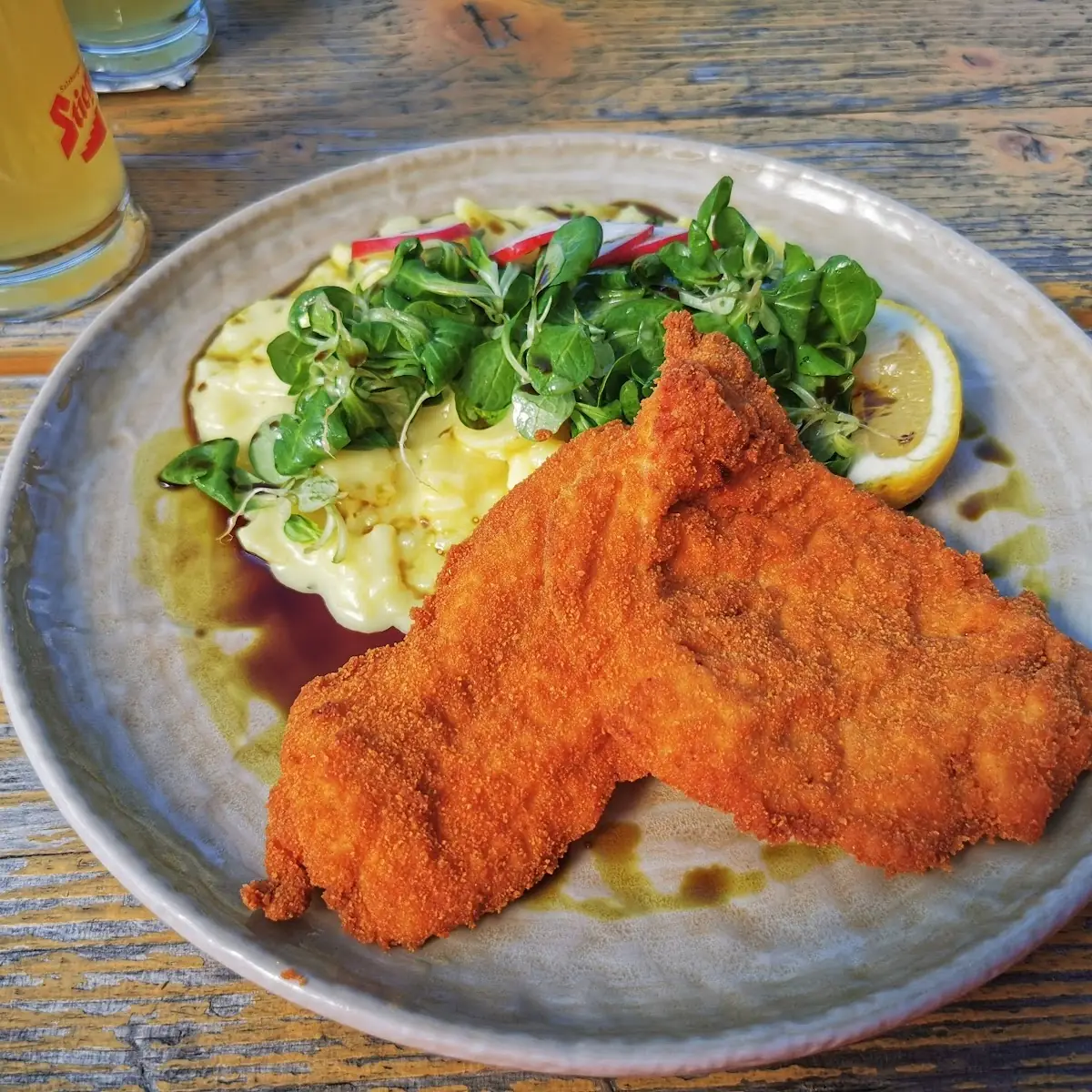 Backhendlsalat