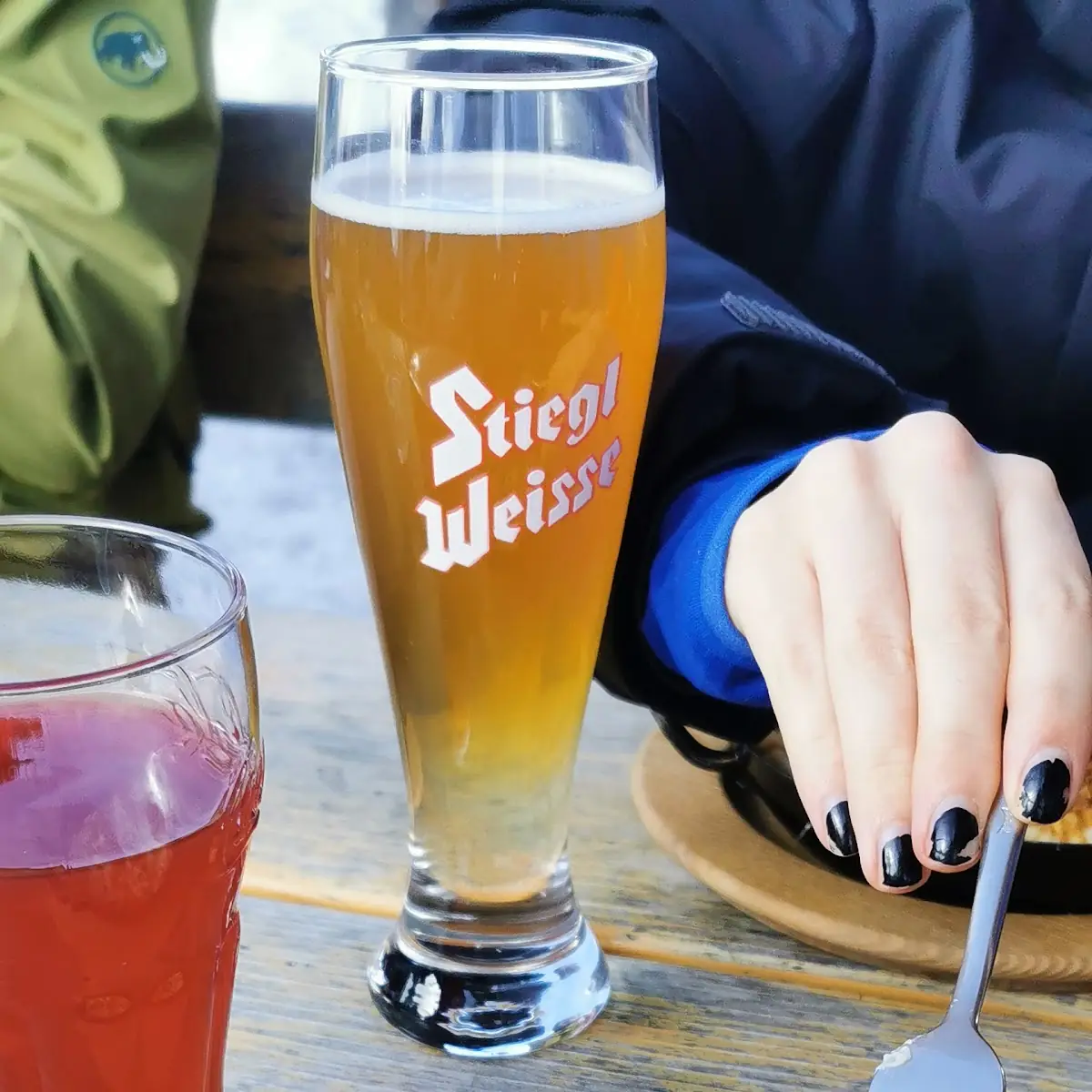 Käsespätze Skiwasser Und Weißbier Mit Sprite