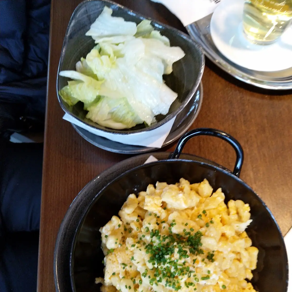 Eiernockerl Mit Blattsalat