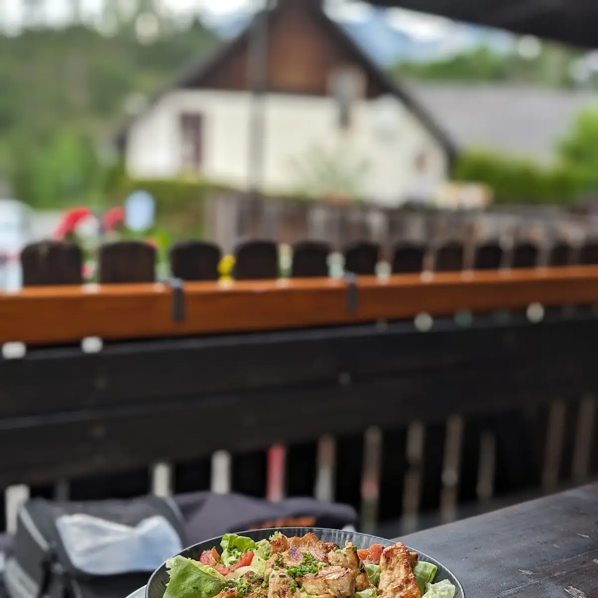 Salat Mit Hühnerbrust