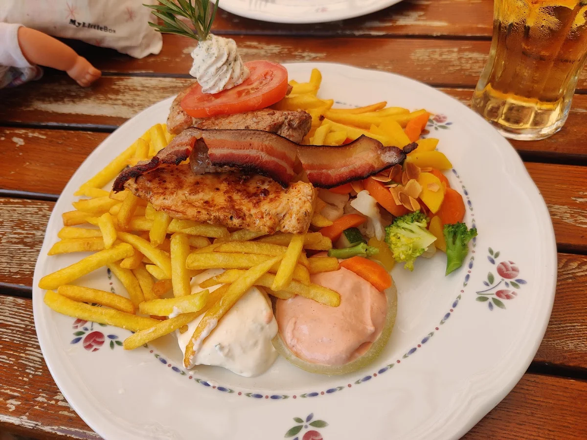 Grillteller Auf Der Schalberalm