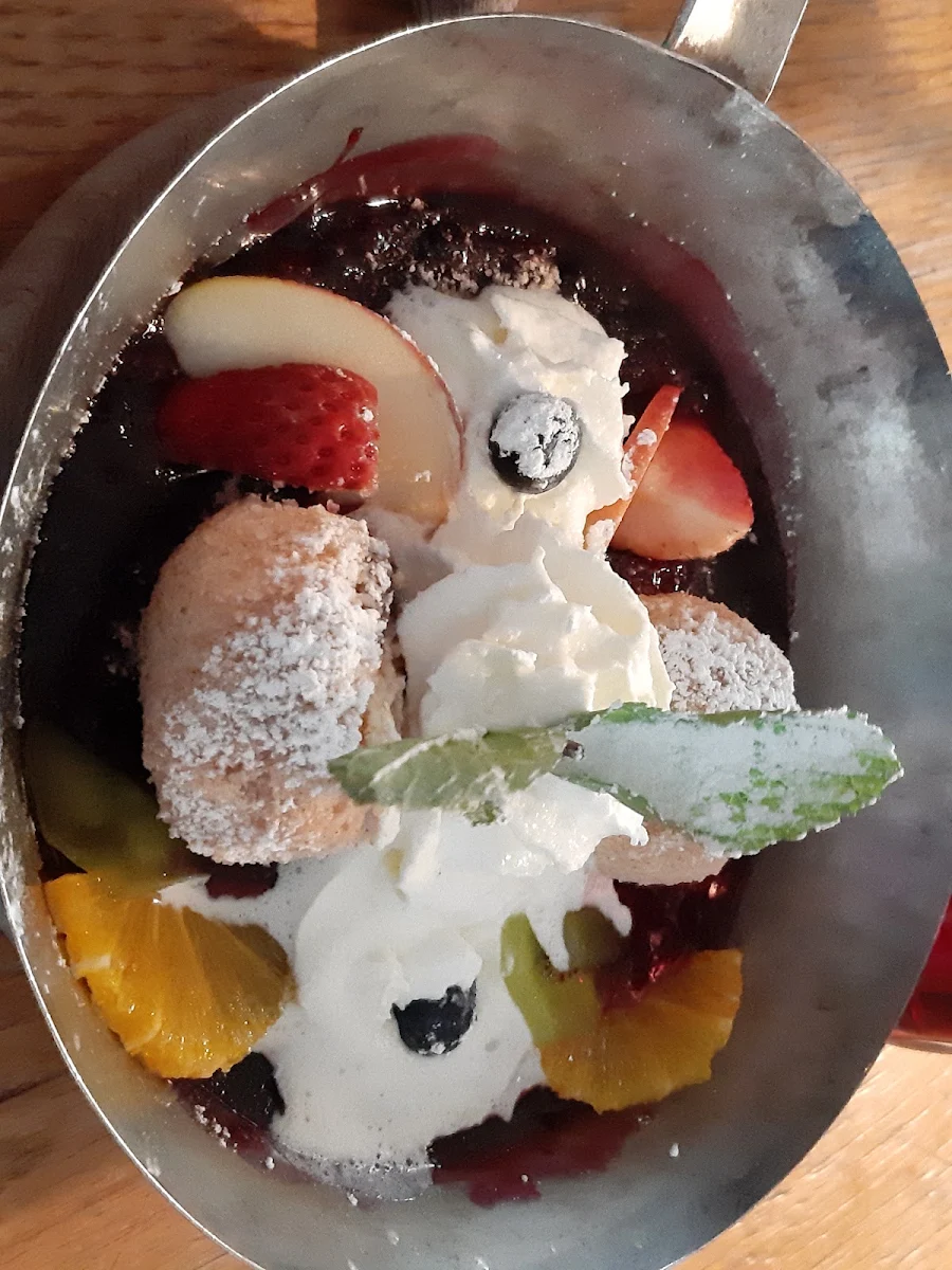 Topfennougatknödel