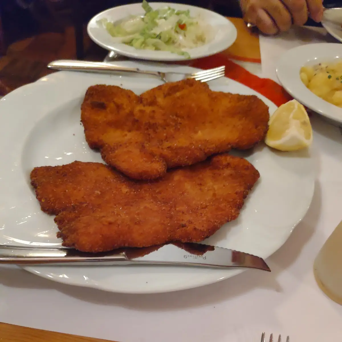 Schnitzel Von Der Schweinskarreerose
