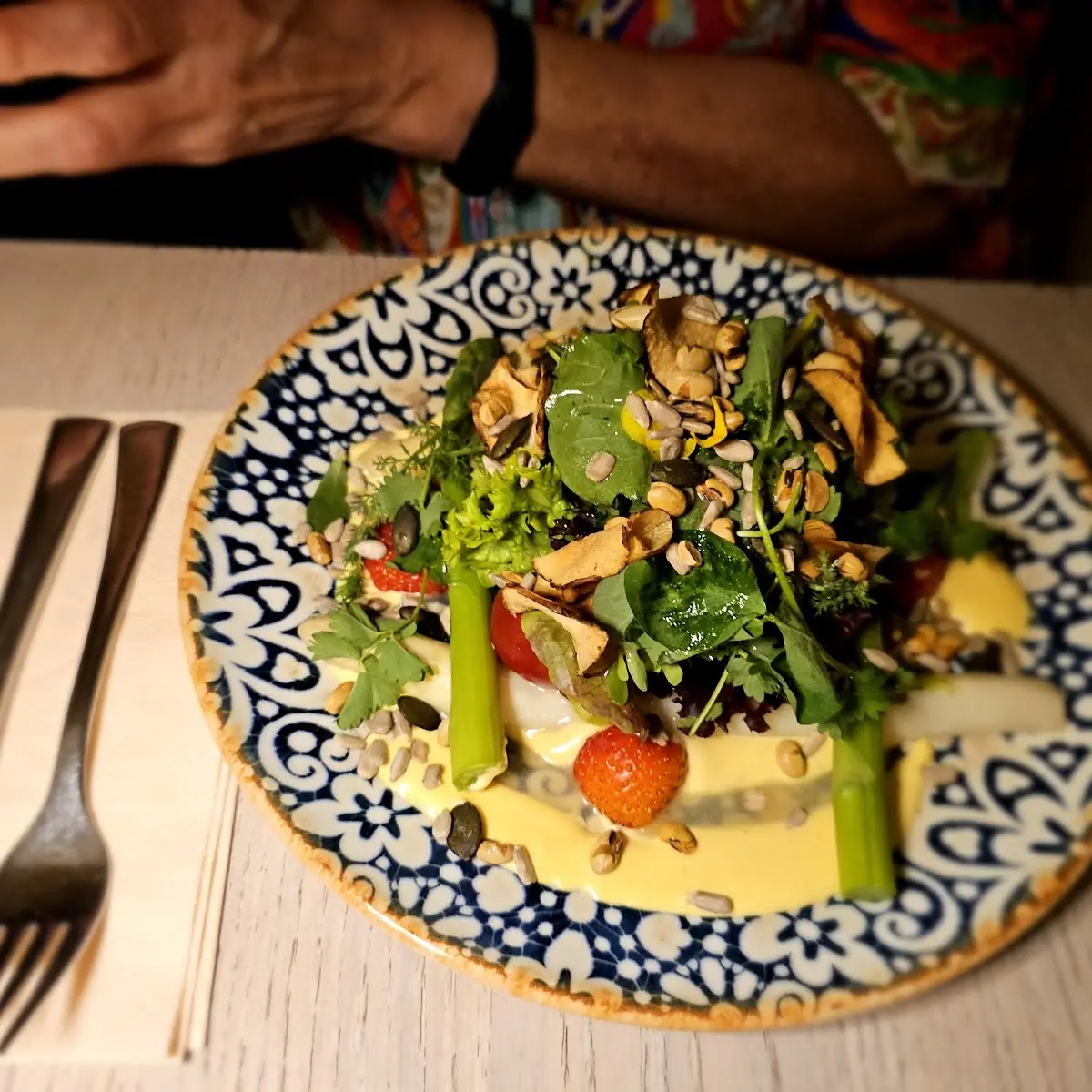 Spargel Erdbeersalat