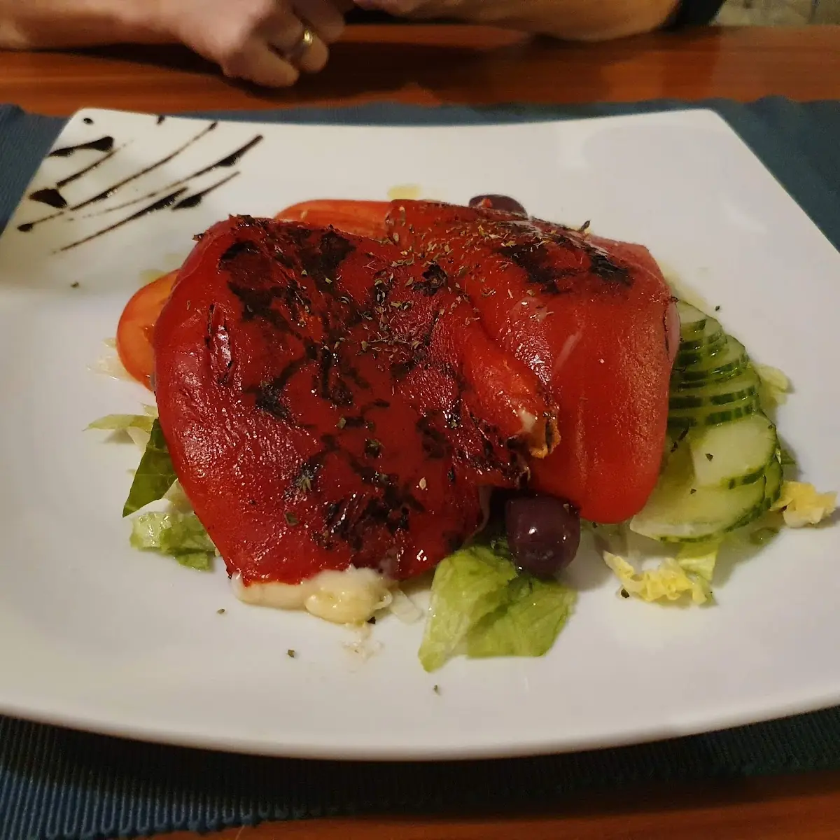 Gegrillte Paprika, Gyros Hellas