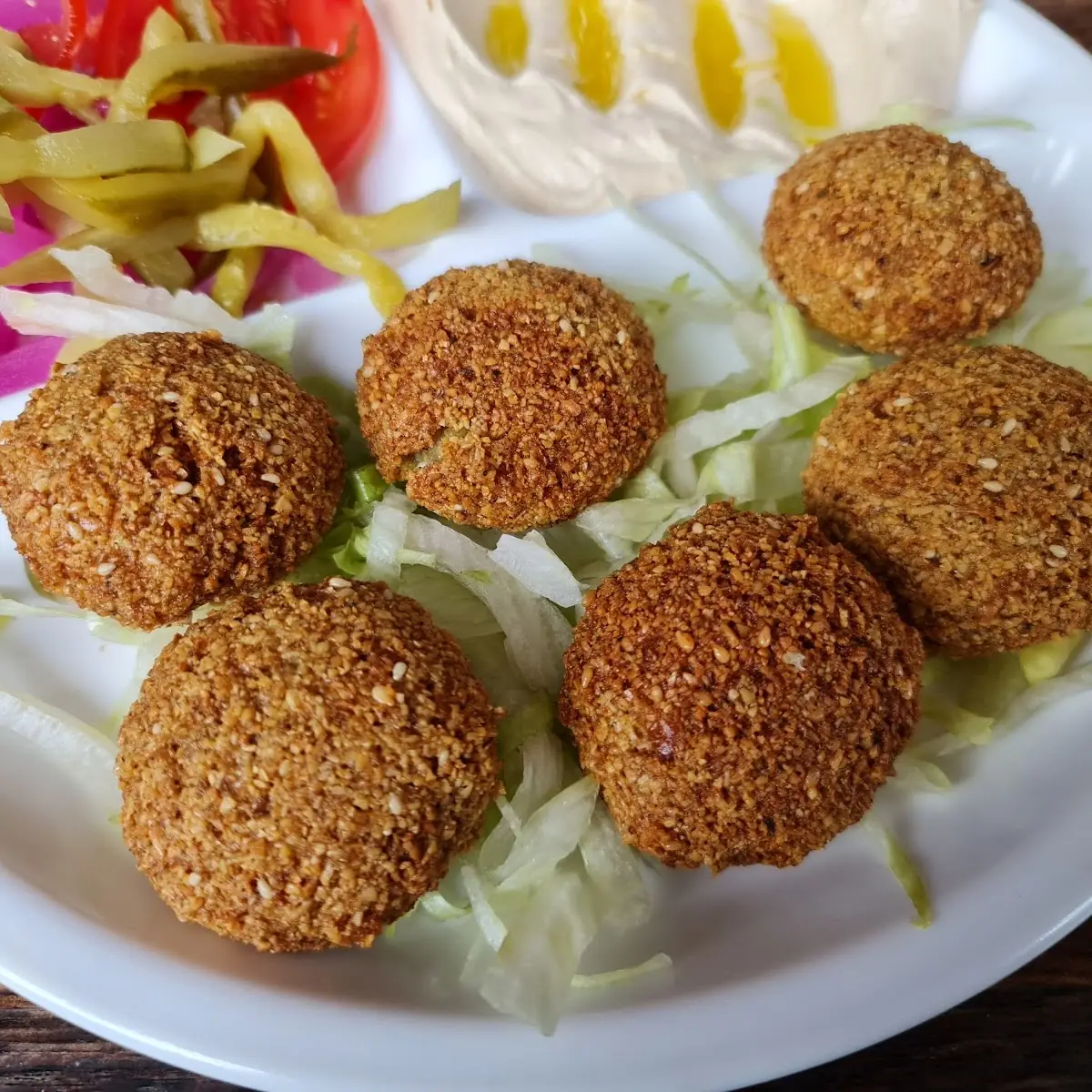 Falafel-teller