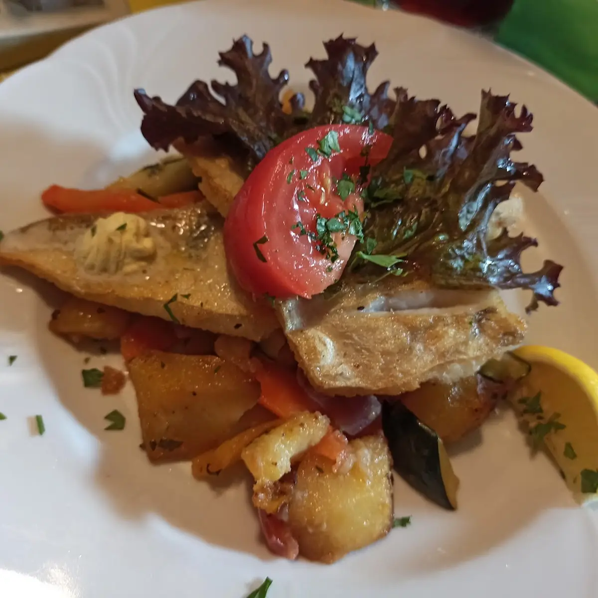 Gegrilltes Zanderfilet