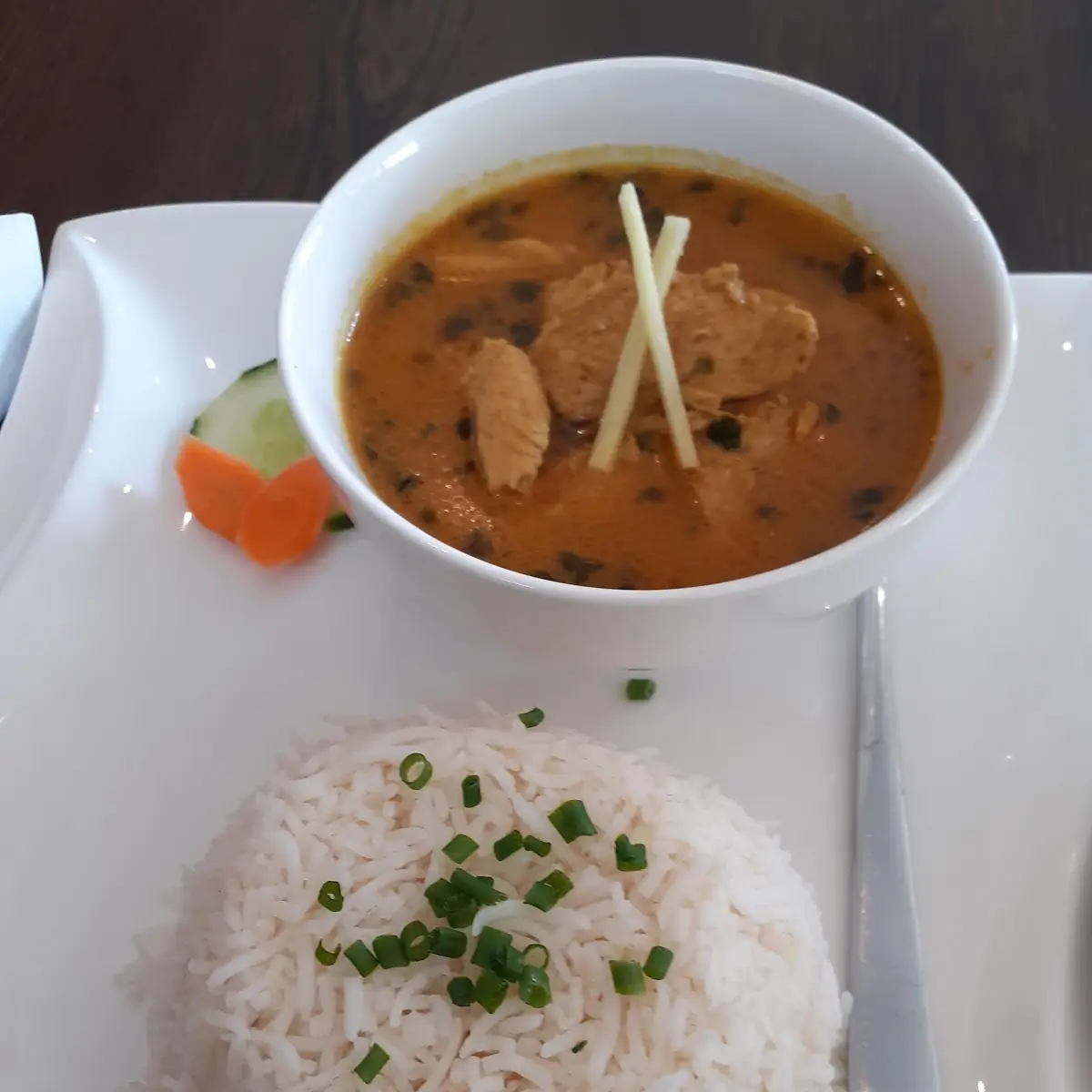 Chicken Curry Samosa Lentil Soup