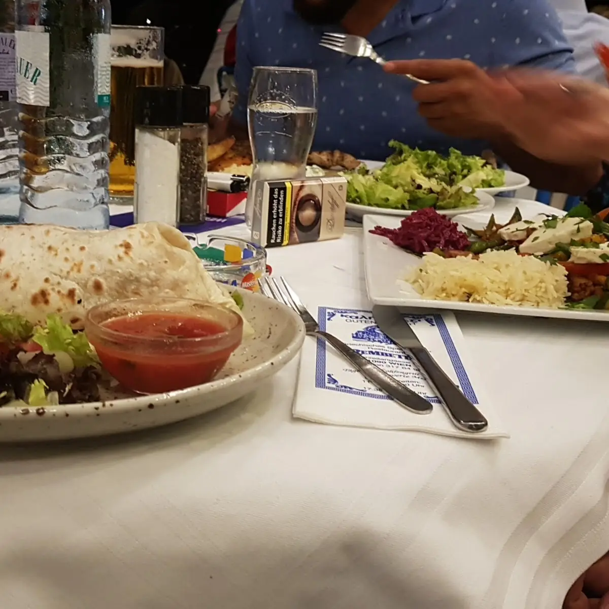 Abend Essen Mit Familie