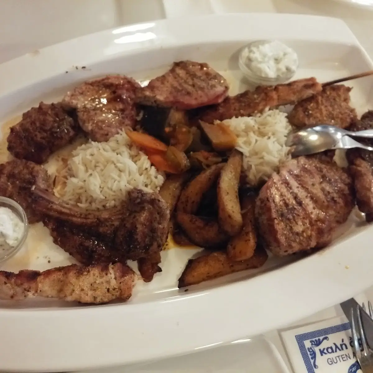 Grillplatte Kreta