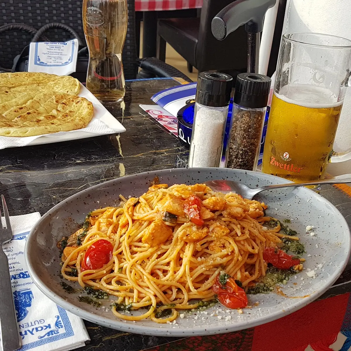 Spaghetti Mit Lachs