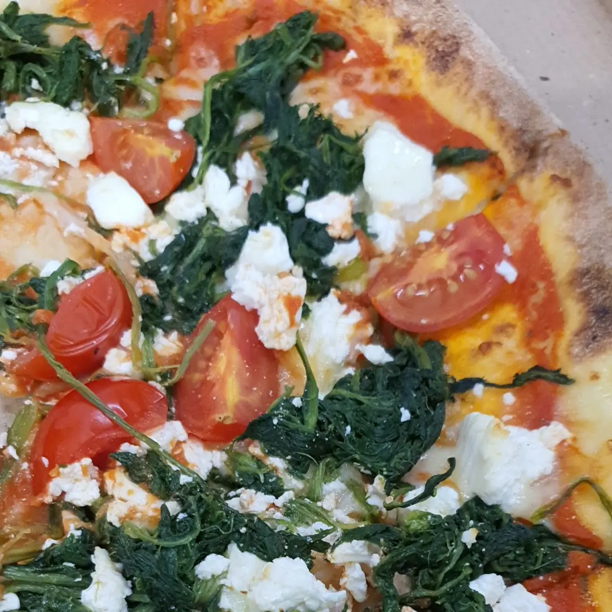 Popeye Spinat Pizza