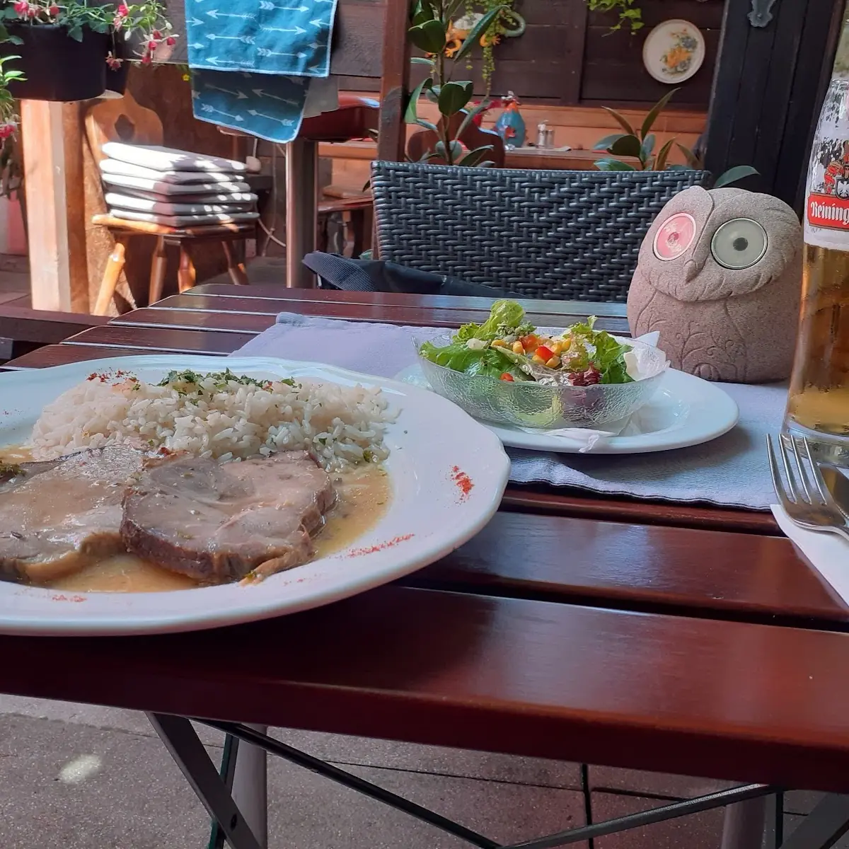 Kräuterbraten Mit Reis, Reselstube
