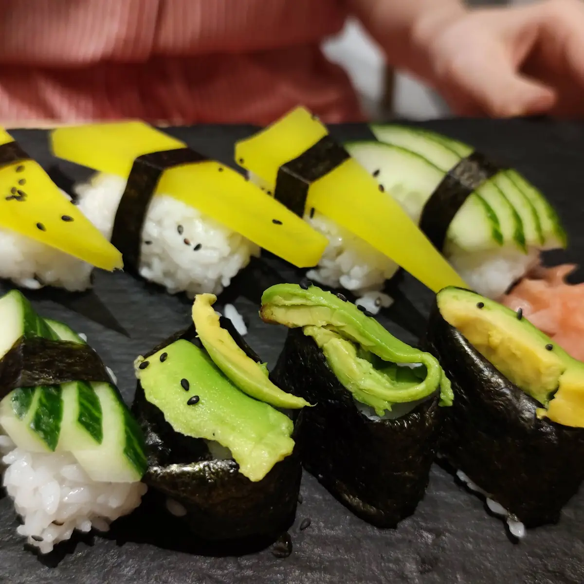 Vegetarisches Sushi