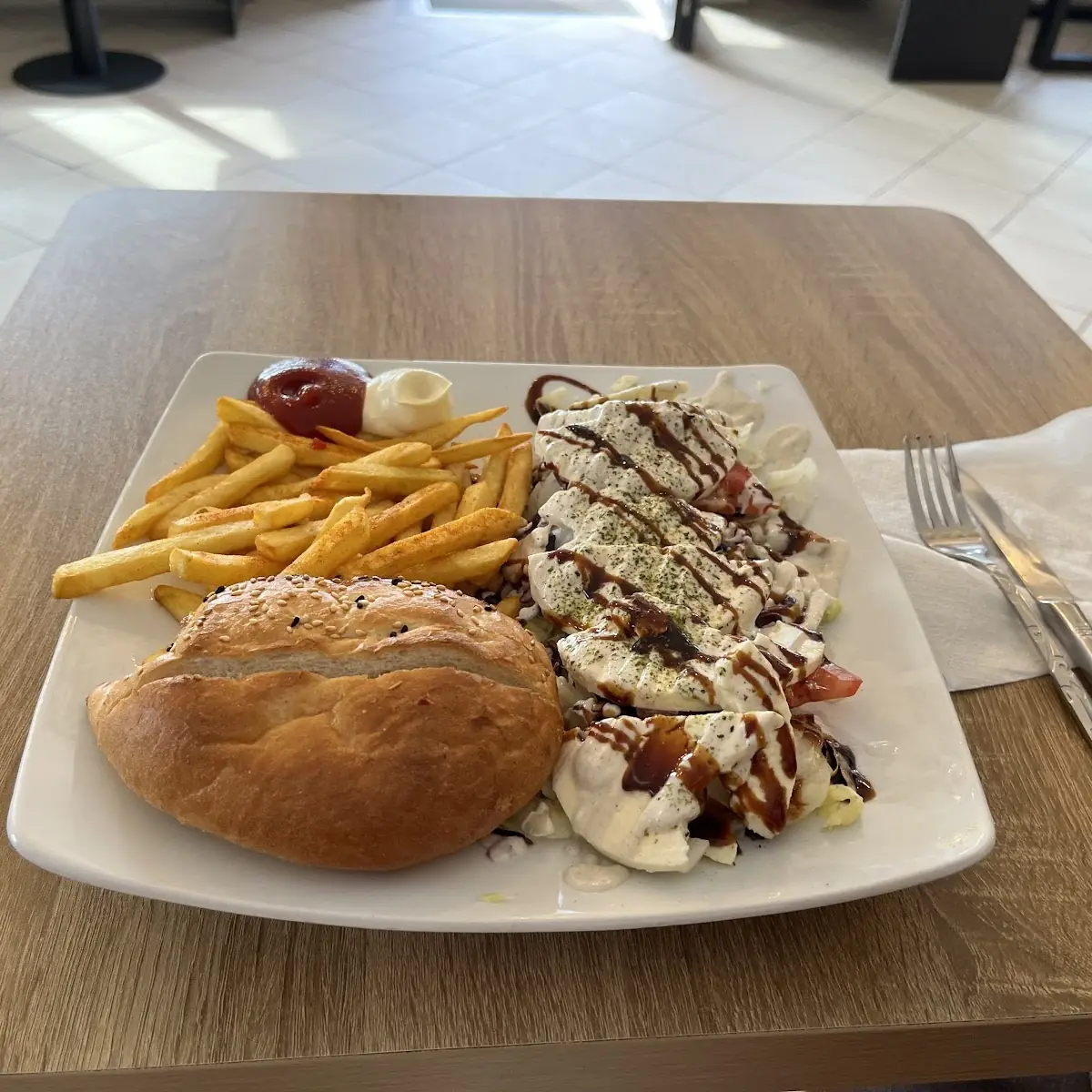 Vegetarian Kebab Plate