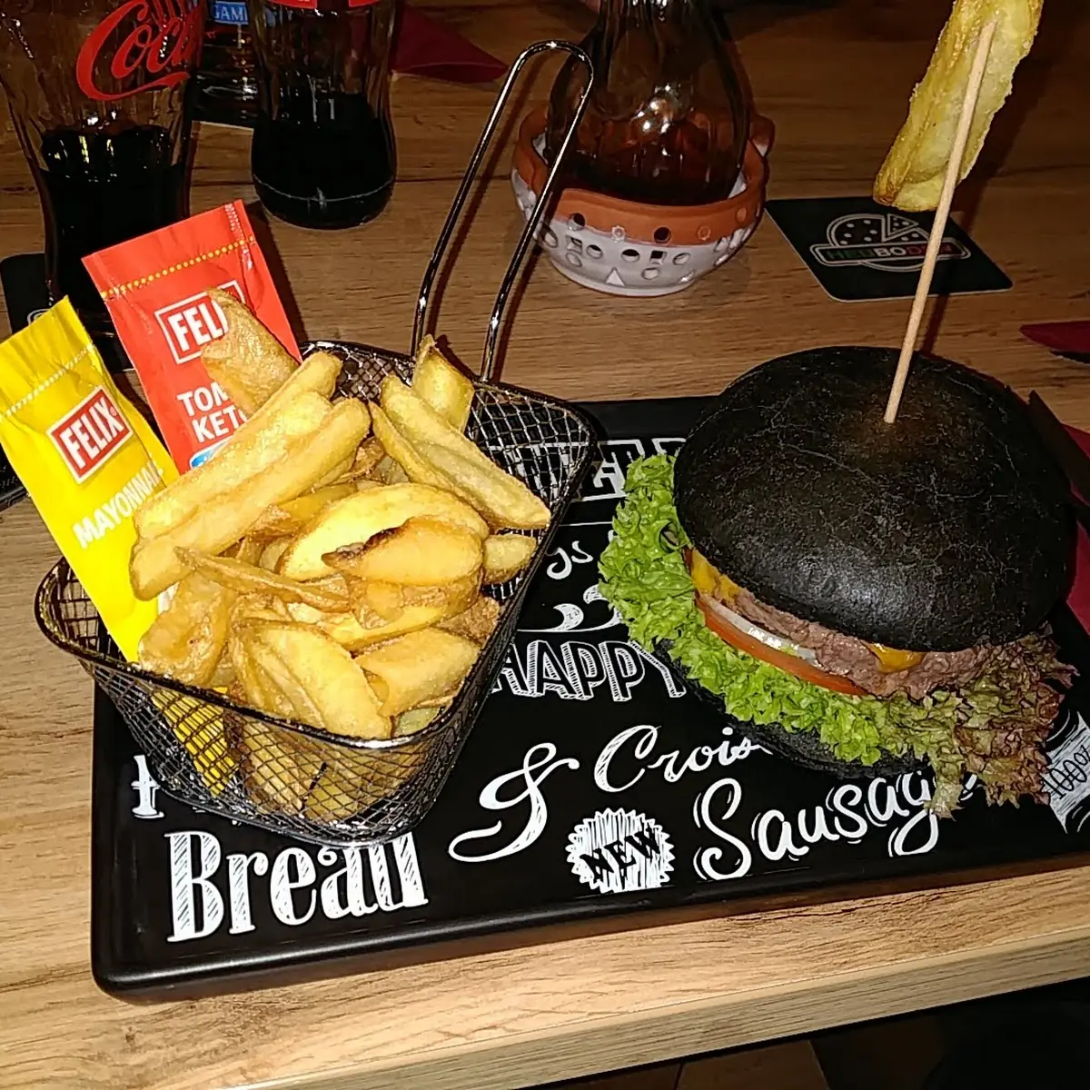 Black Hot Burger