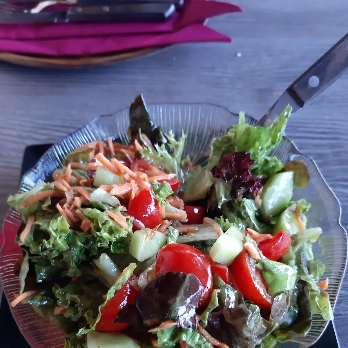 Gemischter Salat Mit Kernöl