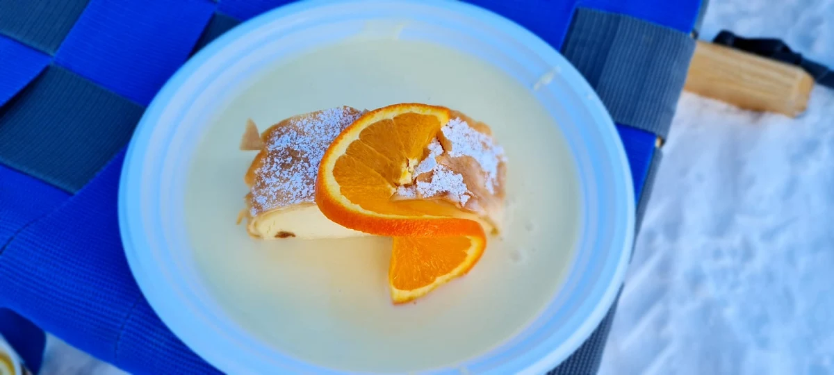 Topfenstrudel Mit Vanillesauce