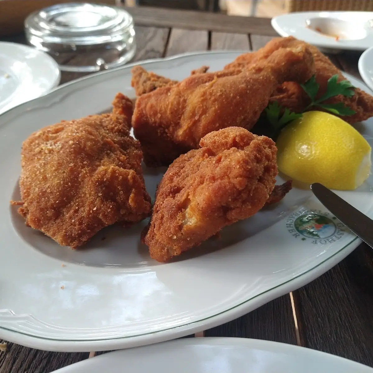 Backhendl Mit Zitrone